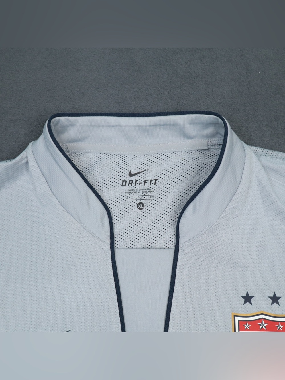 NWT Nike USA Women’s National Team Soccer 2011 Jersey Jacket Gray Size XL - Picture 5 of 9